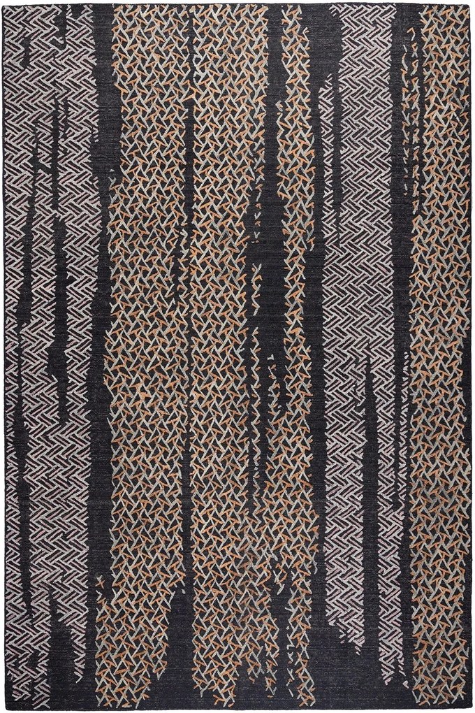 Χαλί Naf Naf Galleria ZR 324 Black Βιοκαρπέτ 200X300cm