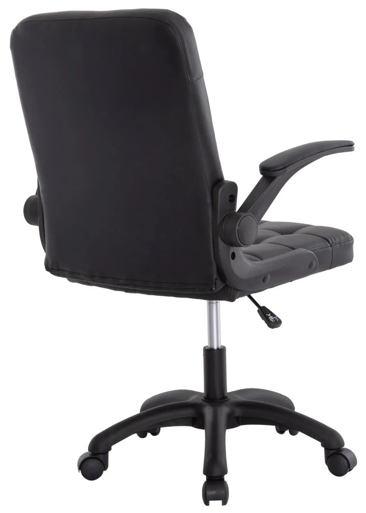 ΚΑΡΕΚΛΑ ΓΡΑΦΕΙΟΥ PORTIMA  ΜΑΥΡΟ PVC-NYLON ΣΚΕΛΕΤΟΣ &amp; ΒΑΣΗ 69x53x98Υεκ.