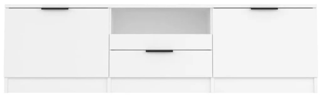 vidaXL Έπιπλο Τηλεόρασης Λευκό 140x35x40 εκ. από Επεξεργασμένο Ξύλο