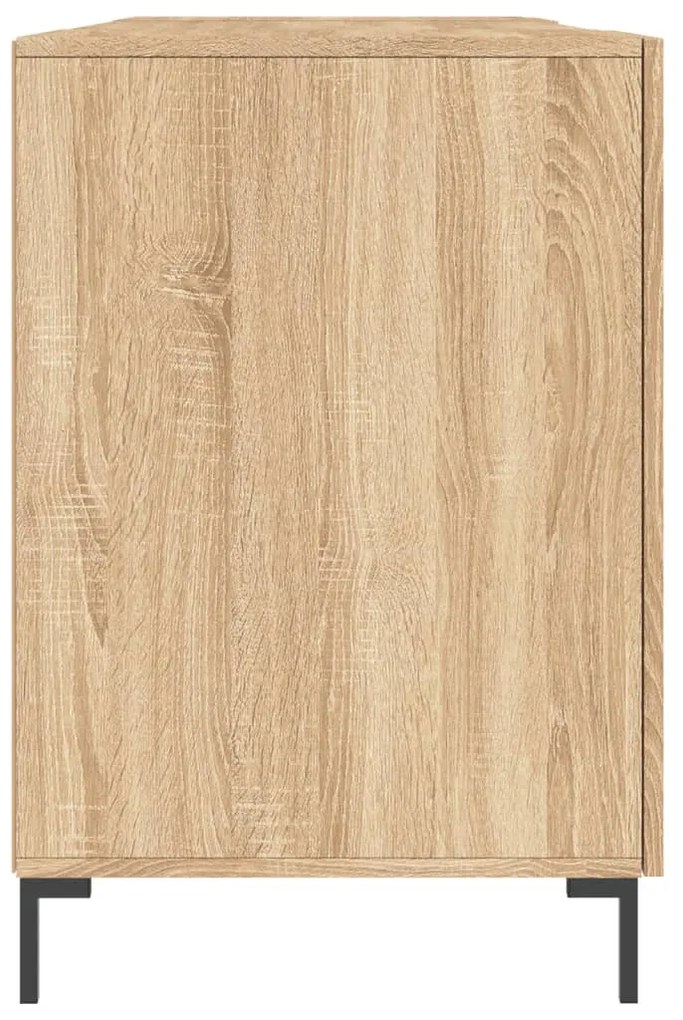 vidaXL Γραφείο Sonoma Δρυς 140 x 50 x 75 εκ. από Επεξεργασμένο Ξύλο