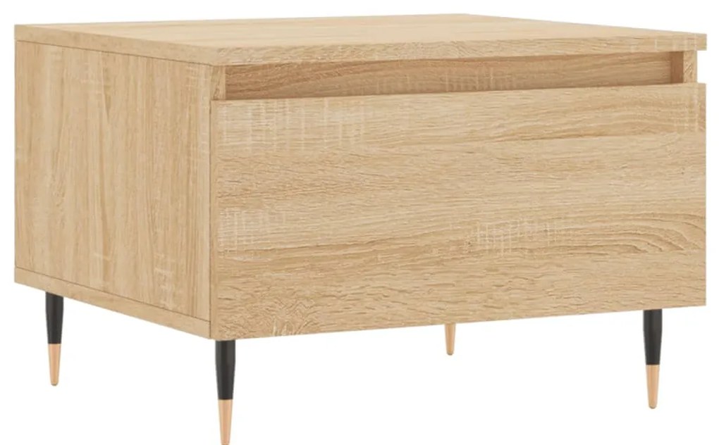 vidaXL Τραπεζάκια Σαλονιού 2 τεμ. Sonoma Δρυς 50x46x35 εκ. Επεξ. Ξύλο