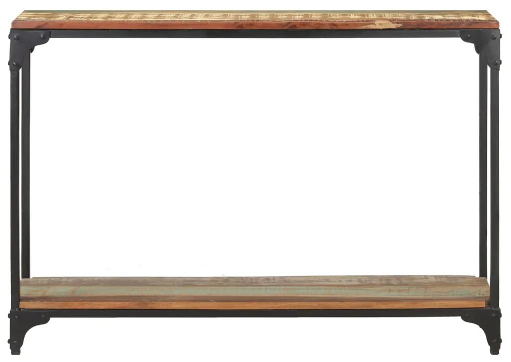 vidaXL Τραπέζι Κονσόλα 110 x 30 x 75 εκ. από Μασίφ Ανακυκλωμένο Ξύλο