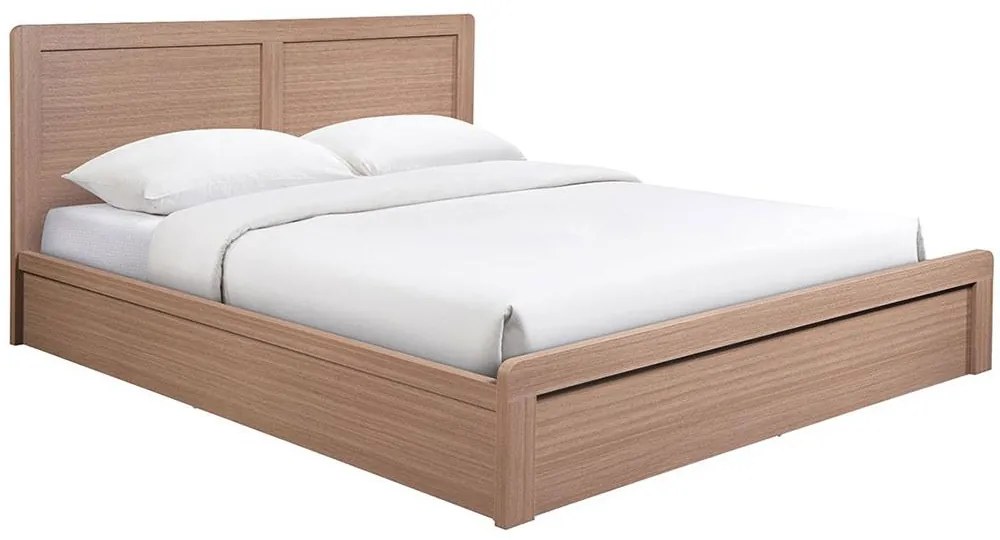 Κρεβάτι Διπλό Caliber Ε73862 158x210x100cm Natural Double
