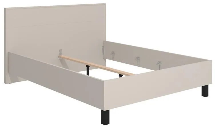 Κρεβάτι SALONA 160 Διπλό Cashmere 160x200εκ. 173x211x102 εκ.