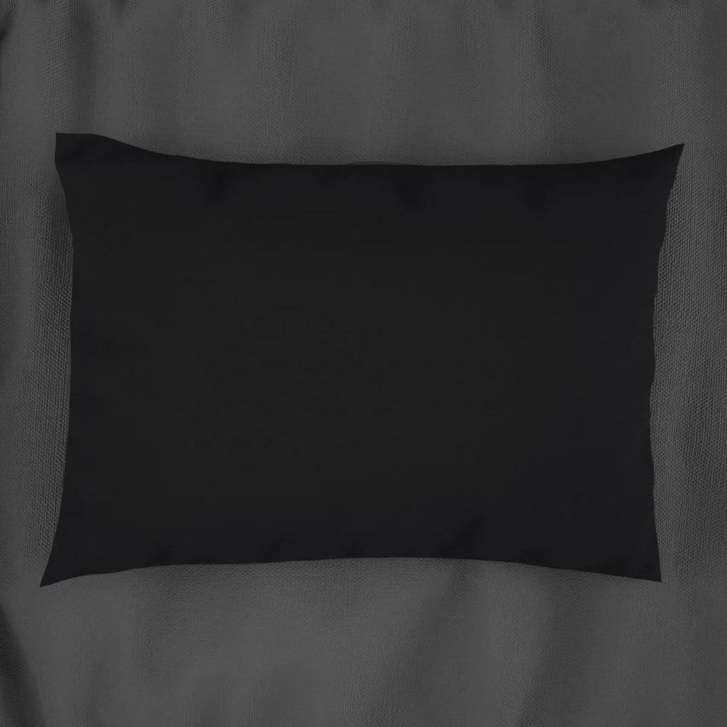 Ζεύγος Μαξιλαροθήκες (50x70) Dimcol Exotic Line Μαύρο