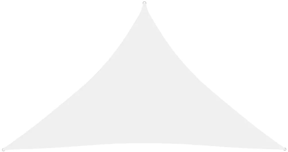 Πανί Σκίασης Τρίγωνο Λευκό 3 x 3 x 4,24 μ. από Ύφασμα Oxford