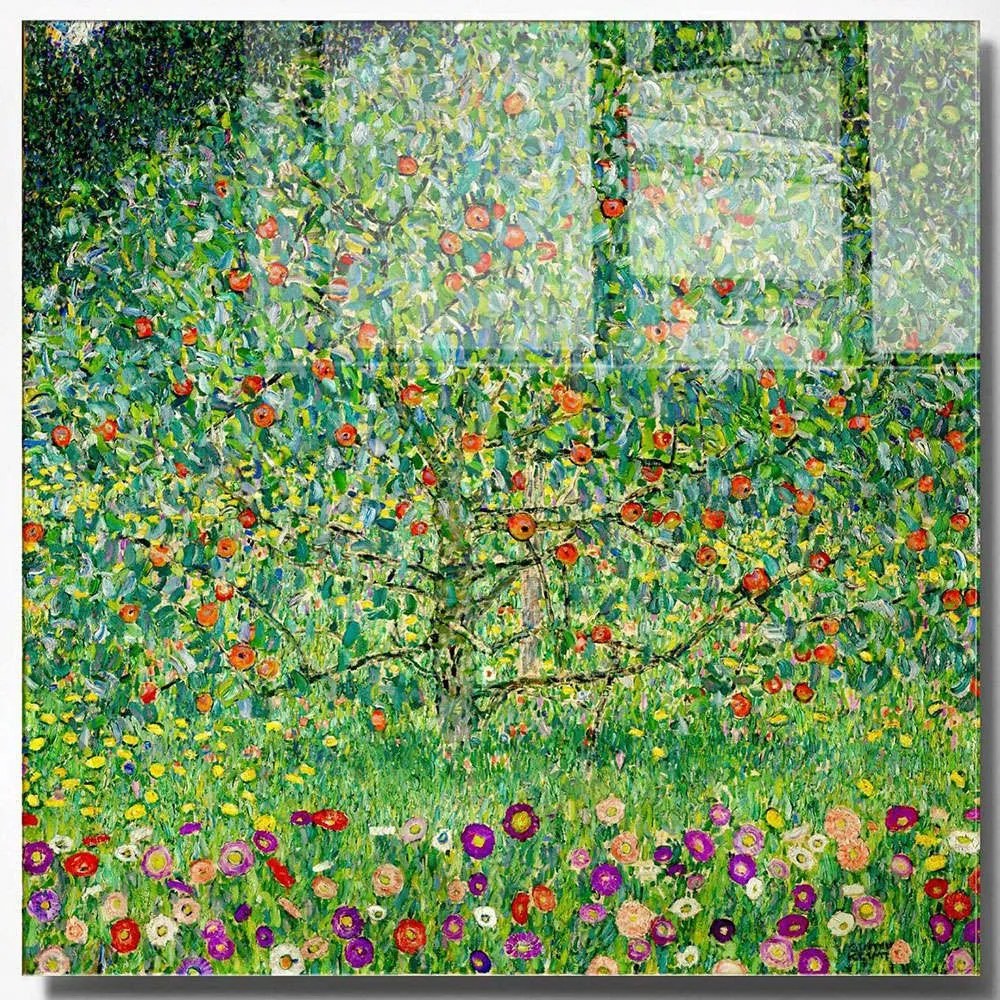 Πίνακας Γυάλινος 698GLS1651 60x60cm Multi Wallity Τετράγωνοι Glass