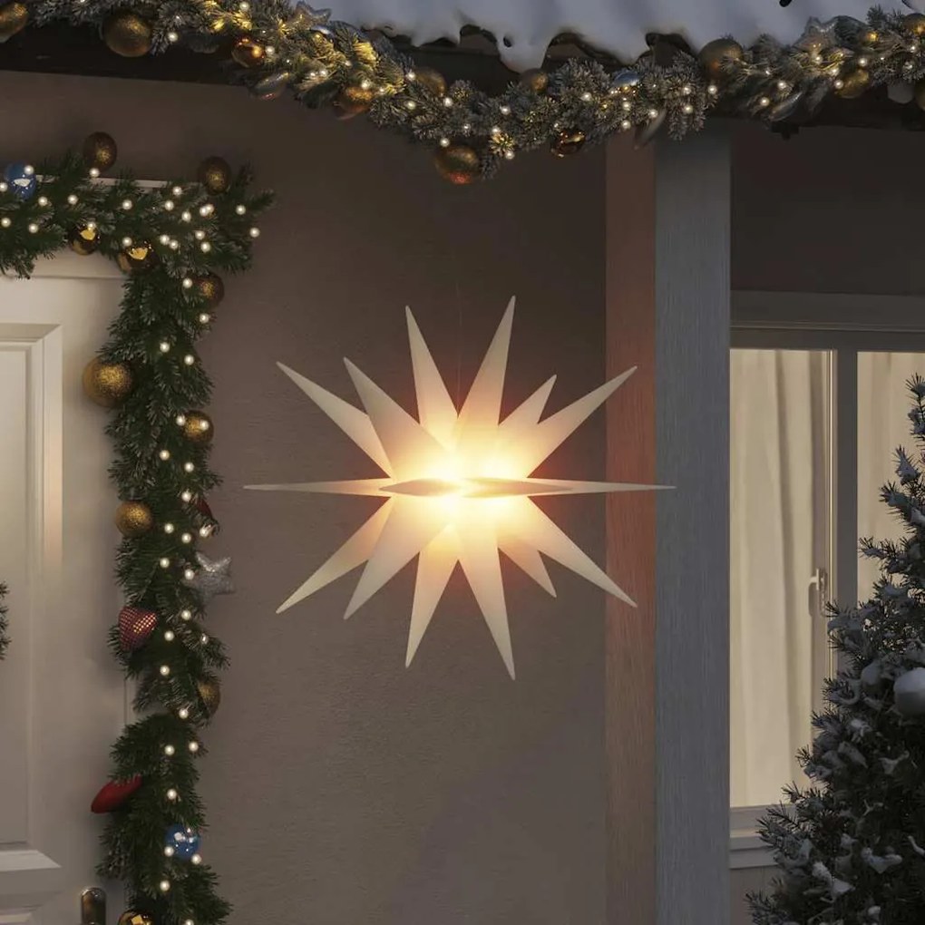 vidaXL Φωτιστικό Χριστουγεννιάτικο με LED Αναδιπλούμενο Κόκκινο 100 εκ