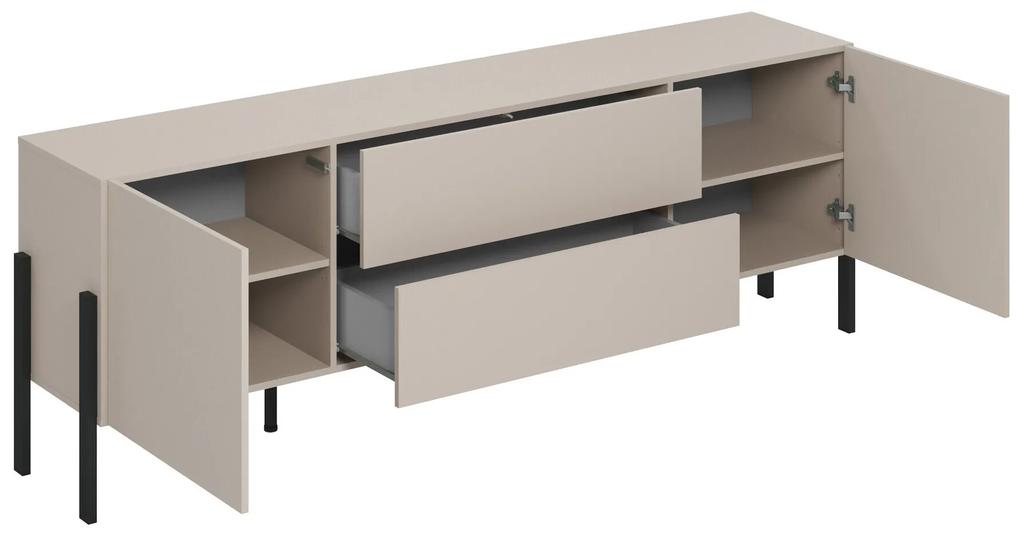Τραπέζι Tv Austin BE102, Κασμίρι, 200x70x40cm, 52 kg | Epipla1.gr