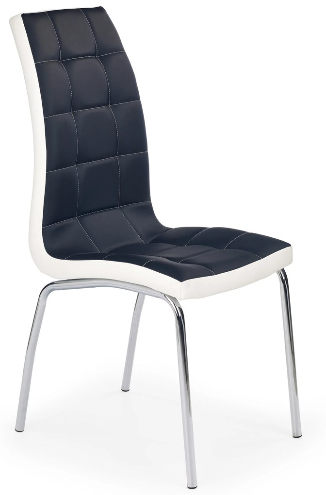 K186 chair color: black/white DIOMMI V-CH-K/186-KR-CZARNY DIOMMI-60-20920