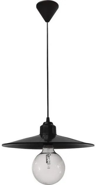Κρεμαστό Φωτιστικό Οροφής Petra 180 LP-180K 1L 5 χρώματα Heronia-11-0160-Μαύρο 11-0160