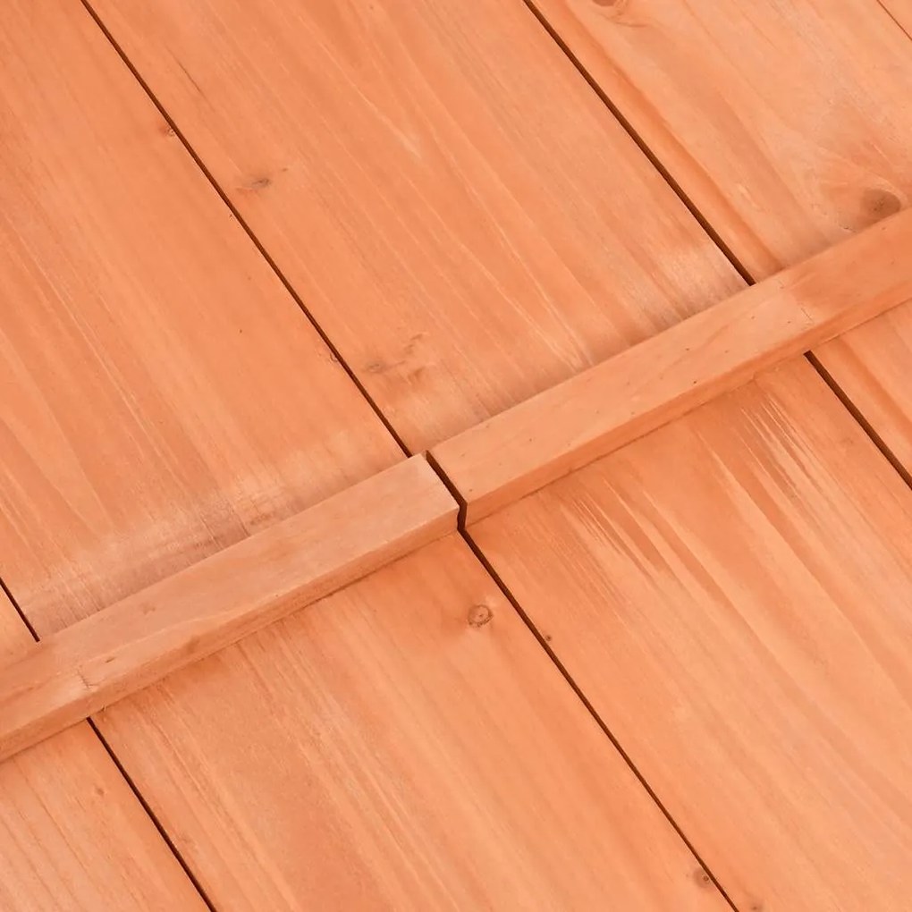 vidaXL Αμμοδόχος 95 x 90 x 15 εκ. από Ξύλο Ελάτης