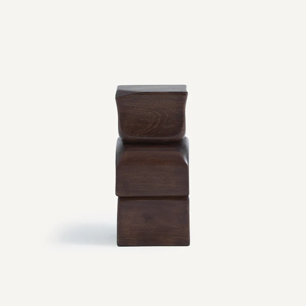 Βοηθητικό τραπεζάκι από μασίφ ξύλο μάνγκο, Inya