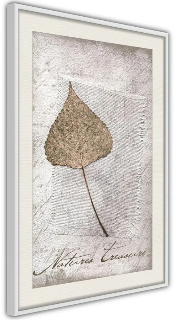 Αφίσα - Dried Leaf - 20x30 - Χρυσό - Χωρίς πασπαρτού