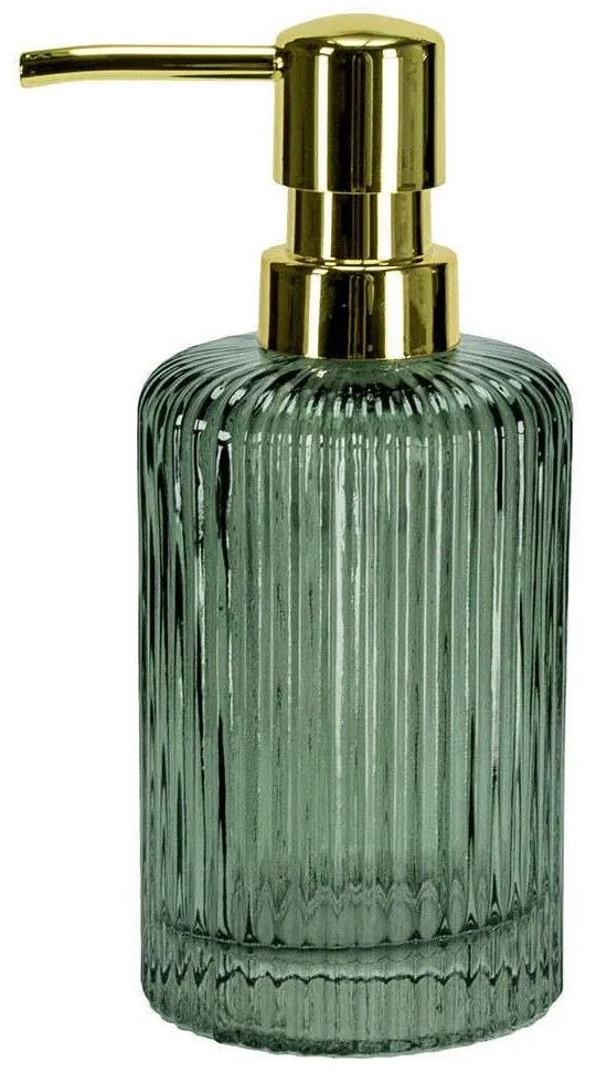Δοχείο Κρεμοσάπουνου Antoinette 8034 7,2x16,5cm Olive Kleine Wolke Glass