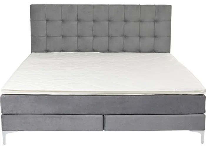 Κρεβάτι Boxspring  Benito Star Γκρι 180x200εκ