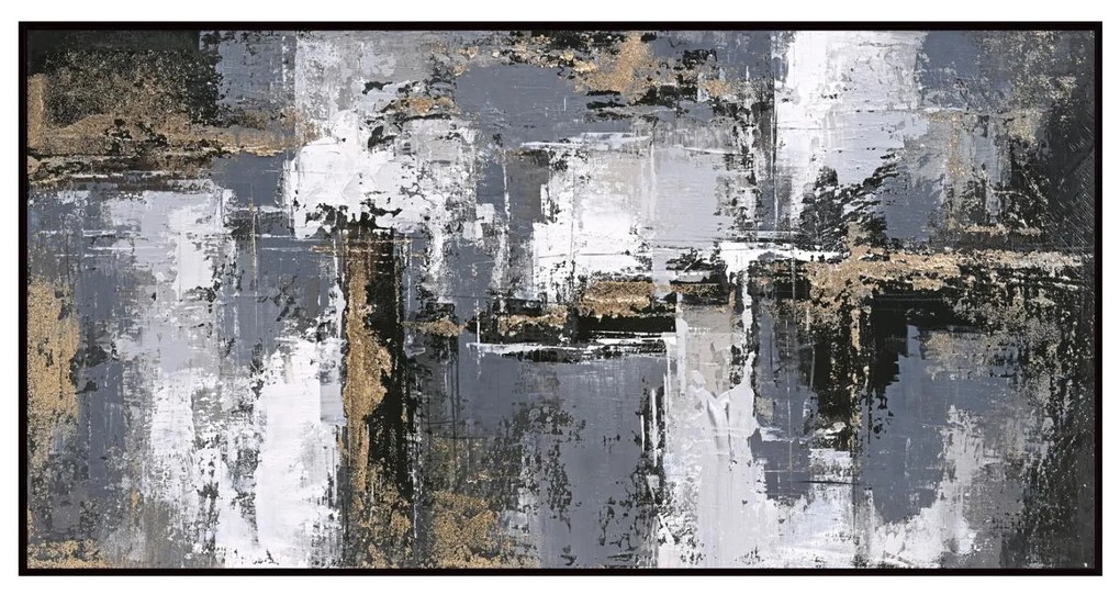 ΠΙΝΑΚΑΣ ΤΟΙΧΟΥ ABSTRACT  ΜΕ ΚΟΡΝΙΖΑ ΜΑΥΡΗ-ΚΑΜΒΑΣ 142x4.5x72Υεκ