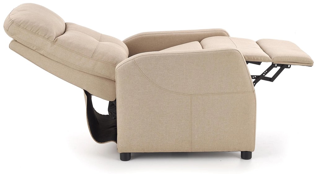 FELIPE recliner, color: beige DIOMMI V-CH-FELIPE-FOT-BEŻOWY