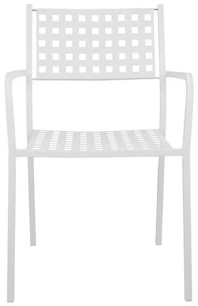 Καρέκλα - Πολυθρόνα ZETA C5031.02 Μεταλλική Λευκή 54x51x84 εκ. 54x51x84 εκ.