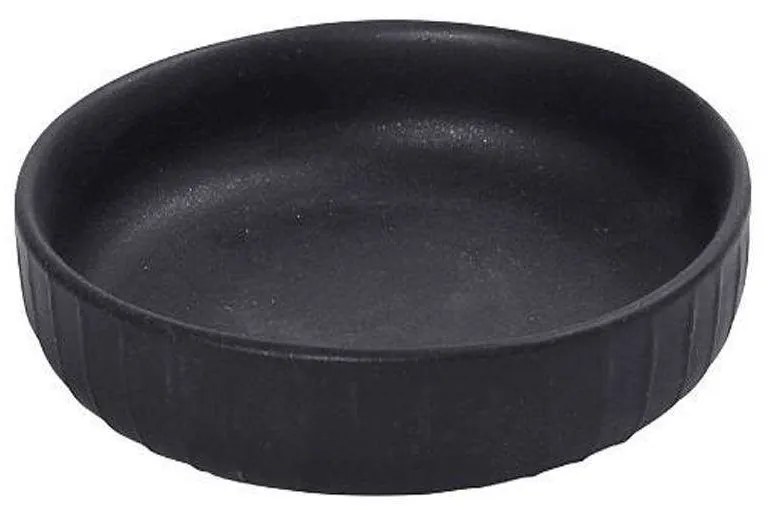 Μπωλ Σερβιρίσματος Στρογγυλό Ρηχό Gobi OW2038K6 11,5x3cm Black Espiel Porcelain