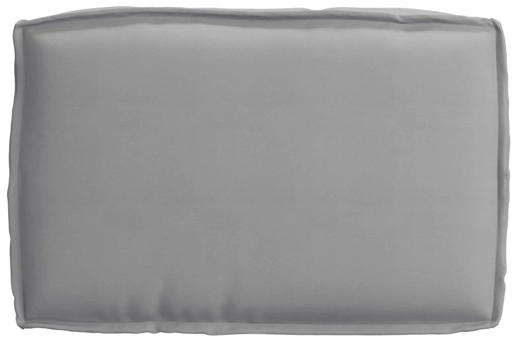 vidaXL Μαξιλάρι παλέτας για κάθισμα Γκρι 60 x 40 x 8 εκ. Ύφασμα Oxford