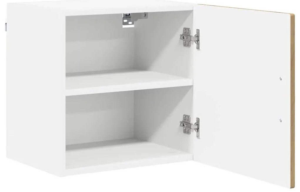 vidaXL Κρεμαστό ντουλάπι κουζίνας με ράφι Artisan Oak 40 x 31 x 40 εκ.