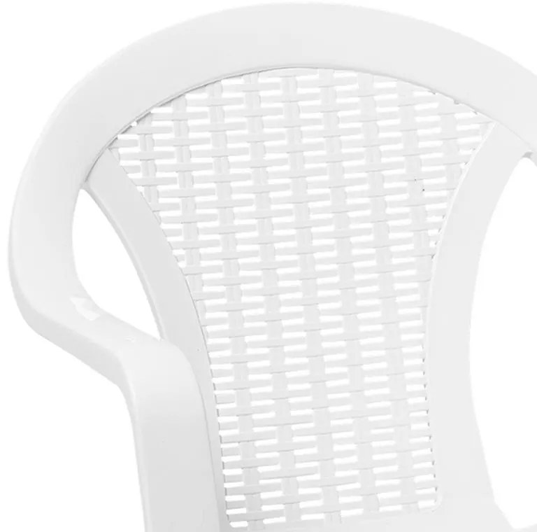 Καρέκλα - Πολυθρόνα Headway PP λευκό 56x42x78 εκ.