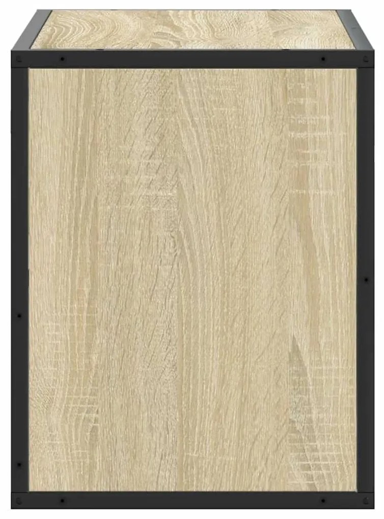 Έπιπλο Τηλεόρασης Sonoma Δρυς 60x31x39,5 εκ. Επεξ. Ξύλο - Καφέ