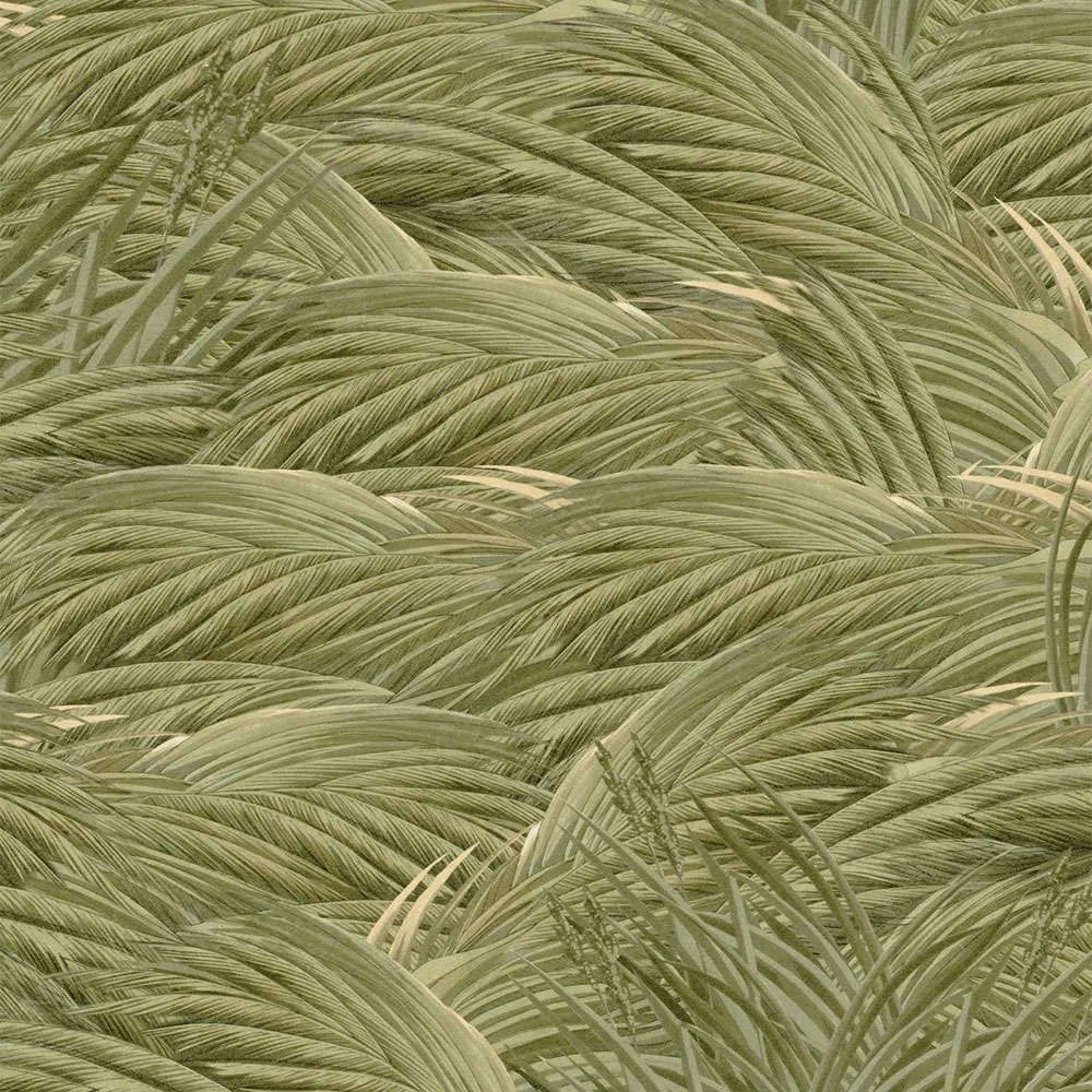 Ταπετσαρία Triflora WP30168 Green MindTheGap Bamboo,Ξύλο