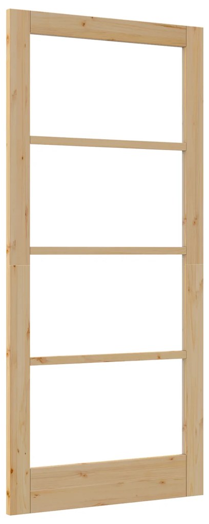 vidaXL Πόρτα Εσωτερικού Χώρου  με Γυαλί "ORKDAL" 93x202x4 εκ από Στερεό Ξύλο Πεύκου