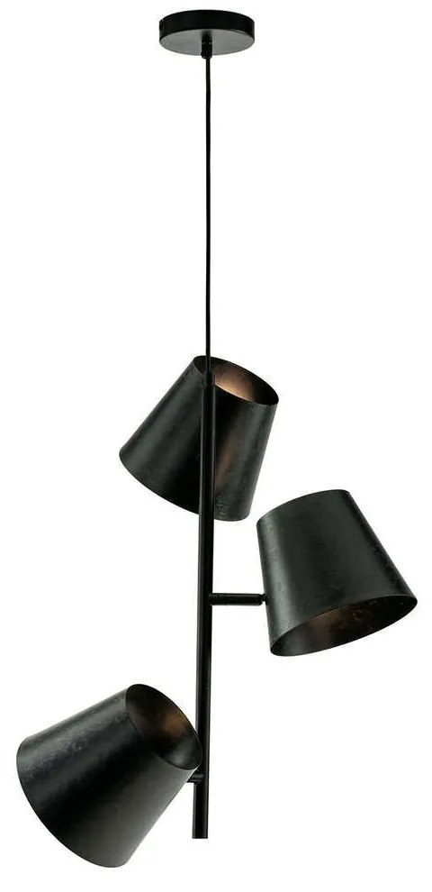 Φωτιστικό Οροφής Colt I-COLT-S3 GR 3xE27 Φ51cm 212cm Grey Luce Ambiente Design Metal