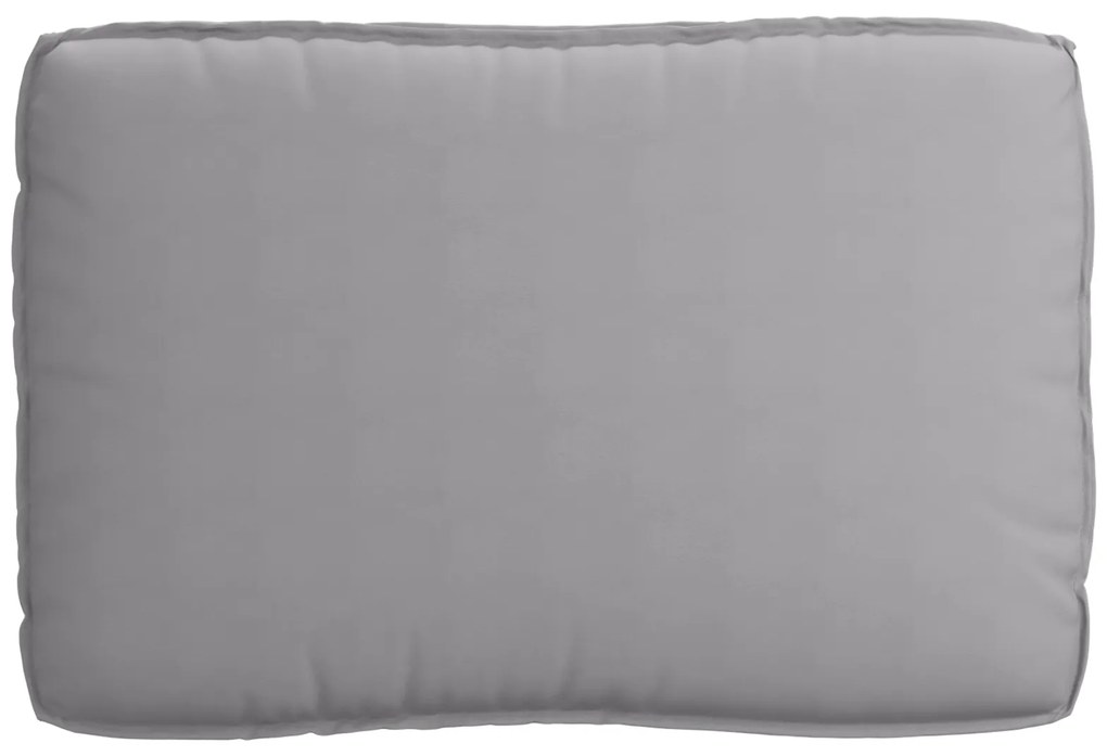 vidaXL Σετ Μαξιλαριών Πάγου 2 pcs Γκρι 120 x 80 x 12 cm Ύφασμα Oxford