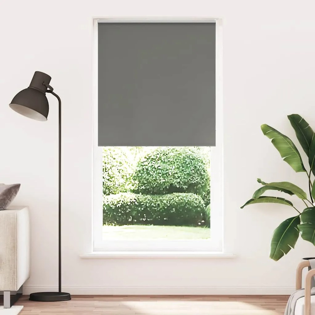 vidaXL Ρολέρ Μπλακάουτ γκρί 110x230 cm Πλάτος υφάσματος 105,7 cm