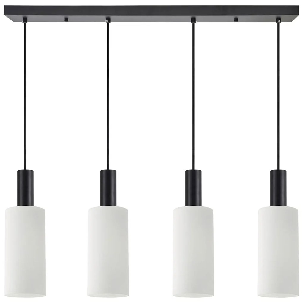 Φωτιστικό Οροφής Πολύφωτο Homelighting 77-8567 Black/White