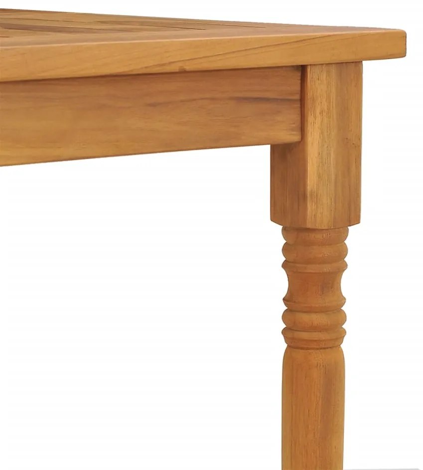 vidaXL Τραπέζι Batavia 200 x 100 x 75 εκ. από Μασίφ Ξύλο Teak