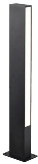 Επιδαπέδιο Φωτιστικό Κολονάκι LED 6W ΙΡ65 Lir 4321000 Viokef 4321000 Μαύρο