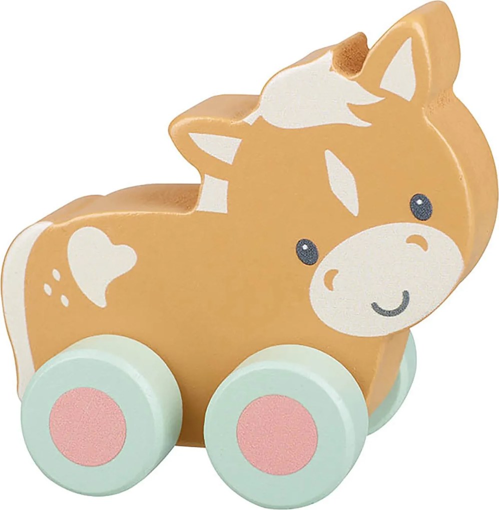 Πόνυ push &amp; pull Orange Tree Toys