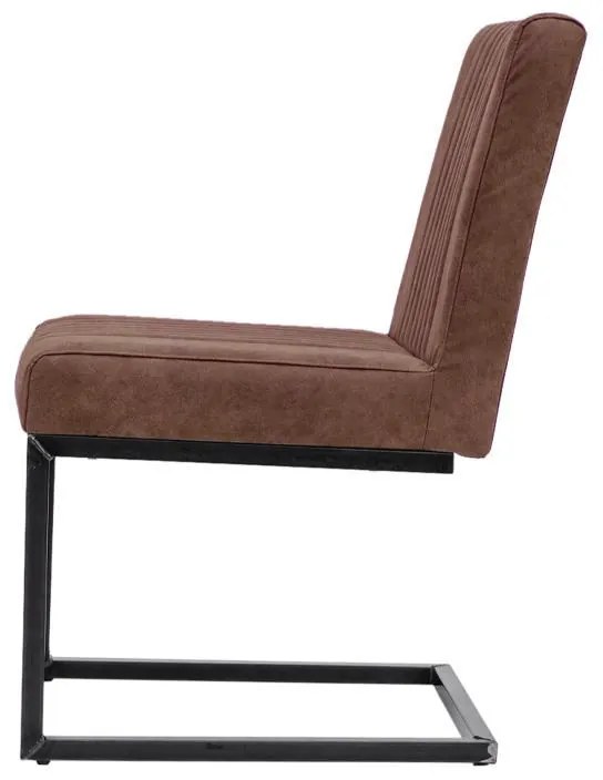 Καρέκλα Τραπεζαρίας Evita Μεταλλική Fylliana Taupe 50x47x85εκ. 2αδα 50x47x85 εκ.