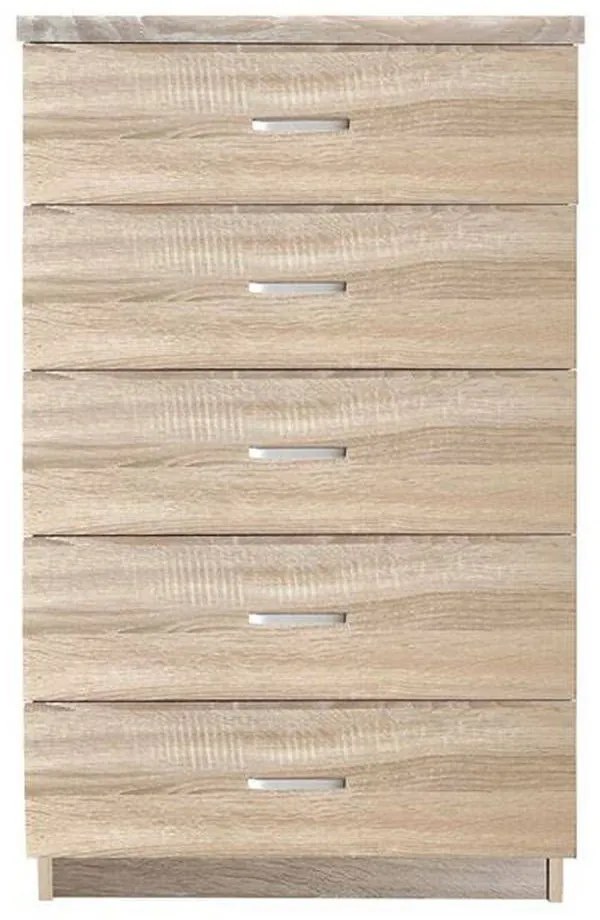 Συρταριέρα Drawer Sonoma Ε7395,2 60x40x97cm Μελαμίνη