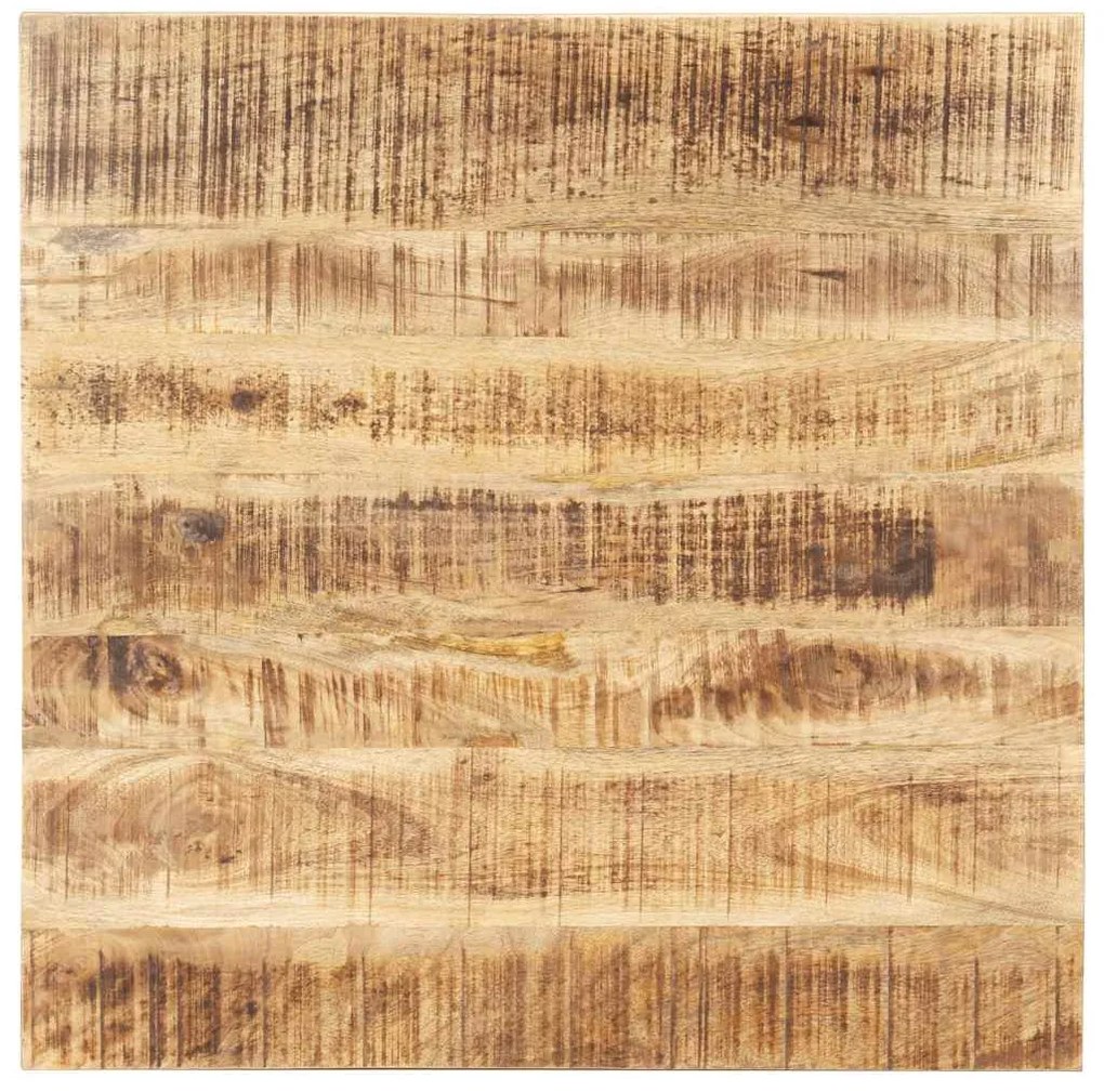 vidaXL Επιφάνεια Τραπεζιού 25-27 χιλ. 70x70 εκ. από Μασίφ Ξύλο Μάνγκο