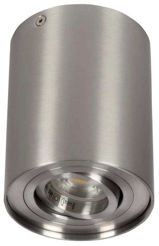 Φωτιστικό Οροφής - Σποτ D80X95 Nickel VK/03006/AL VKLed Aluminium