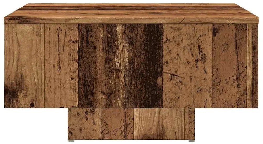 vidaXL Τραπεζάκι Σαλονιού Παλιό Ξύλο 60 x 60 x 31,5 εκ. Μοριοσανίδα