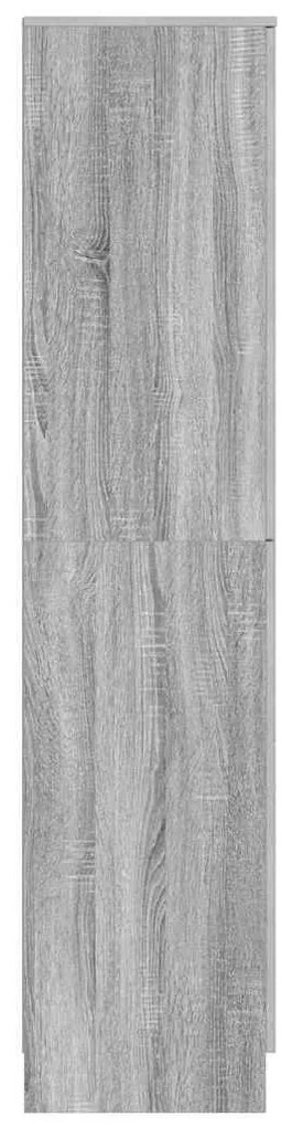 vidaXL Ψηλό Ντουλάπι Γκρι sonoma 35 x 39 x 168 εκ Επεξεργασμένο ξύλο