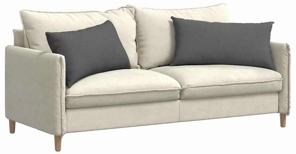 vidaXL Μαξιλάρι Καναπέ 2 pcs Σκούρο Γκρι 80 x 40 cm ύφασμα