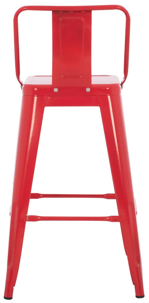 ΣΚΑΜΠΟ ΜΠΑΡ ΜΕΣΑΙΟΥ ΥΨΟΥΣ ΜΕΤΑΛΛΙΚΟ MELITA-PRO HM8574.44 ΚΟΚΚΙΝΟ 43x43x88Υεκ. (1 Τεμμάχια)