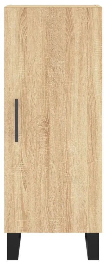 vidaXL Ντουλάπι Sonoma Δρυς 34,5x34x90 εκ. από Επεξεργασμένο Ξύλο