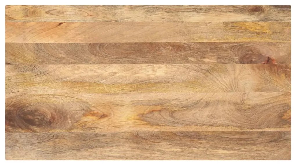 vidaXL Επιφάνεια Τραπεζιού Ορθογώνια 100x70x3,8 εκ. Μασίφ Ξύλο Μάνγκο