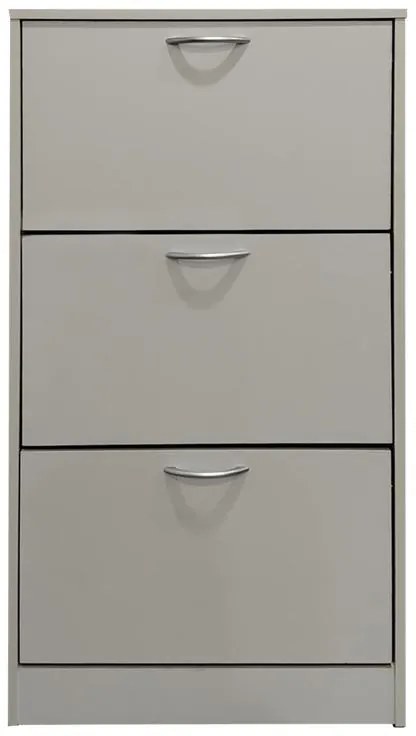 Παπουτσοθήκη Savaz σε λευκή απόχρωση 60x24x114εκ 60x24x114 εκ.
