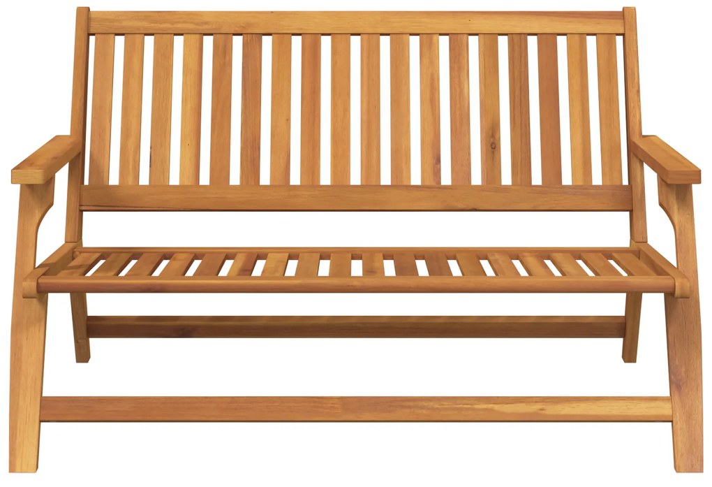 vidaXL Παγκάκι Κήπου 122.5 x 78 x 74 εκ. Μασίφ Ξύλο Ακακίας