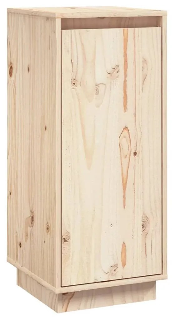 Ντουλάπια 2 τεμ. 31,5 x 34 x 75 εκ. από Μασίφ Ξύλο Πεύκου - Καφέ